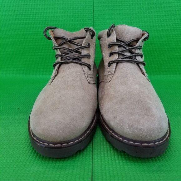 ✅Nunn Bush Dual Comfort Memory Foam 84585 Tan Suede Chukka Boot Men's 9M Shoes - Picture 9 of 16